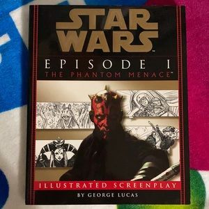 Star Wars Phantom Menace Illustrated Screenplay